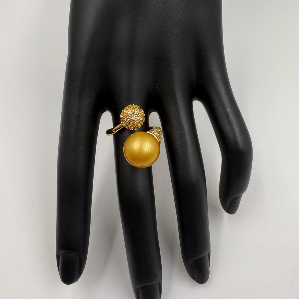 Genuine South Sea Pearl Women's Ring